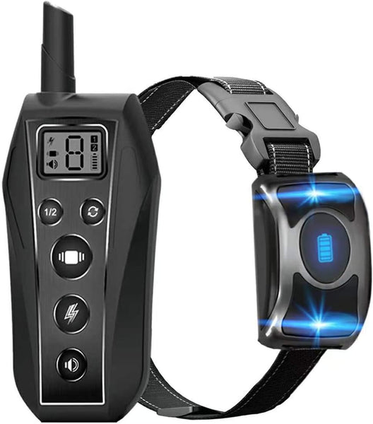 650 Yard Waterproof Remote Dog Training Shock Collar with 40 Days of Rechargeable Battery Life for Small Medium Large Dogs