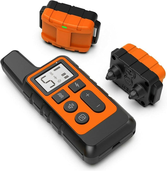 Vibrating Collar for Dogs Electric Dog Collar with Remote Control Long Distance 500M Waterproof 3 Function Modes Suitable for All Types of Dogs