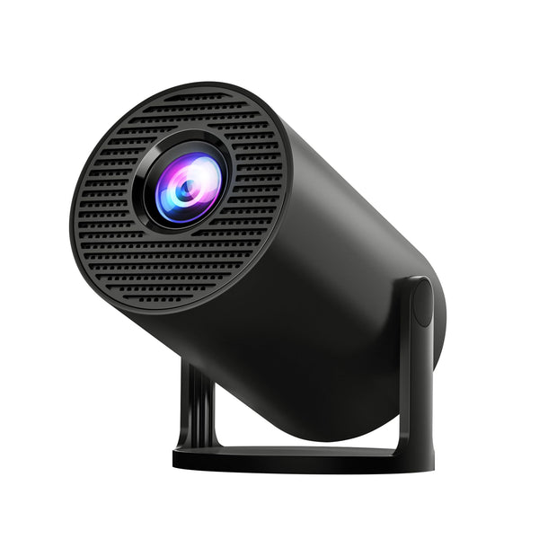 Mini Projector with Wi-Fi 6 & Bluetooth 5.4, 1080P 4K Support Full HD, Auto Keystone 360° Portable Home Cinema Smart Projector for iOS/Android X1
