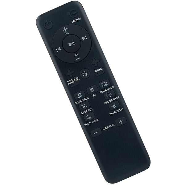 Replacement Remote Control Applicable for JBL BAR 2.1/3.1/5.1 Soundbar Speaker System JBLBAR21BLKEP JBLBAR51IMBLKBR JBLBAR51C JBLBAR21BLKAM JBLBAR51BLKAM-Z JBLBAR31BLKAM JBLBAR51IMBLKAS JBLBAR31BLKEP