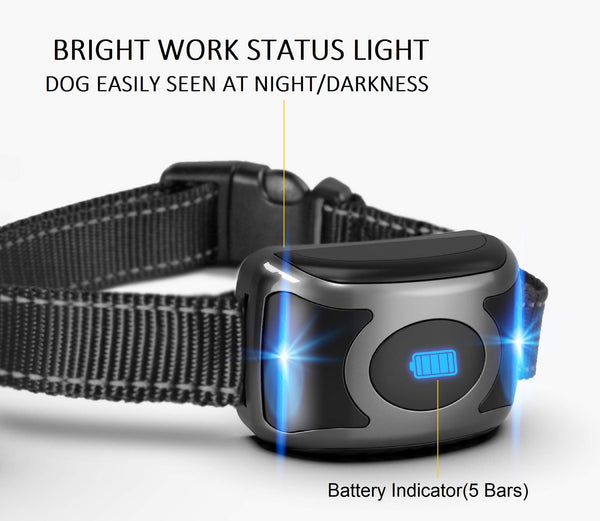 650 Yard Waterproof Remote Dog Training Shock Collar with 40 Days of Rechargeable Battery Life for Small Medium Large Dogs