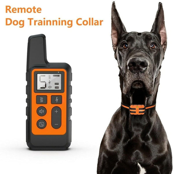 Vibrating Collar for Dogs Electric Dog Collar with Remote Control Long Distance 500M Waterproof 3 Function Modes Suitable for All Types of Dogs